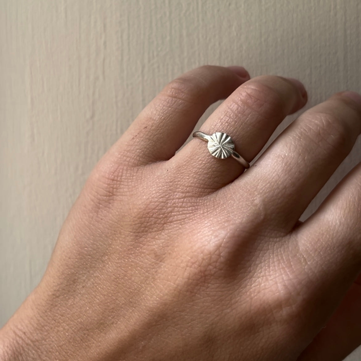Sunbeam Ring - Size N 1/2