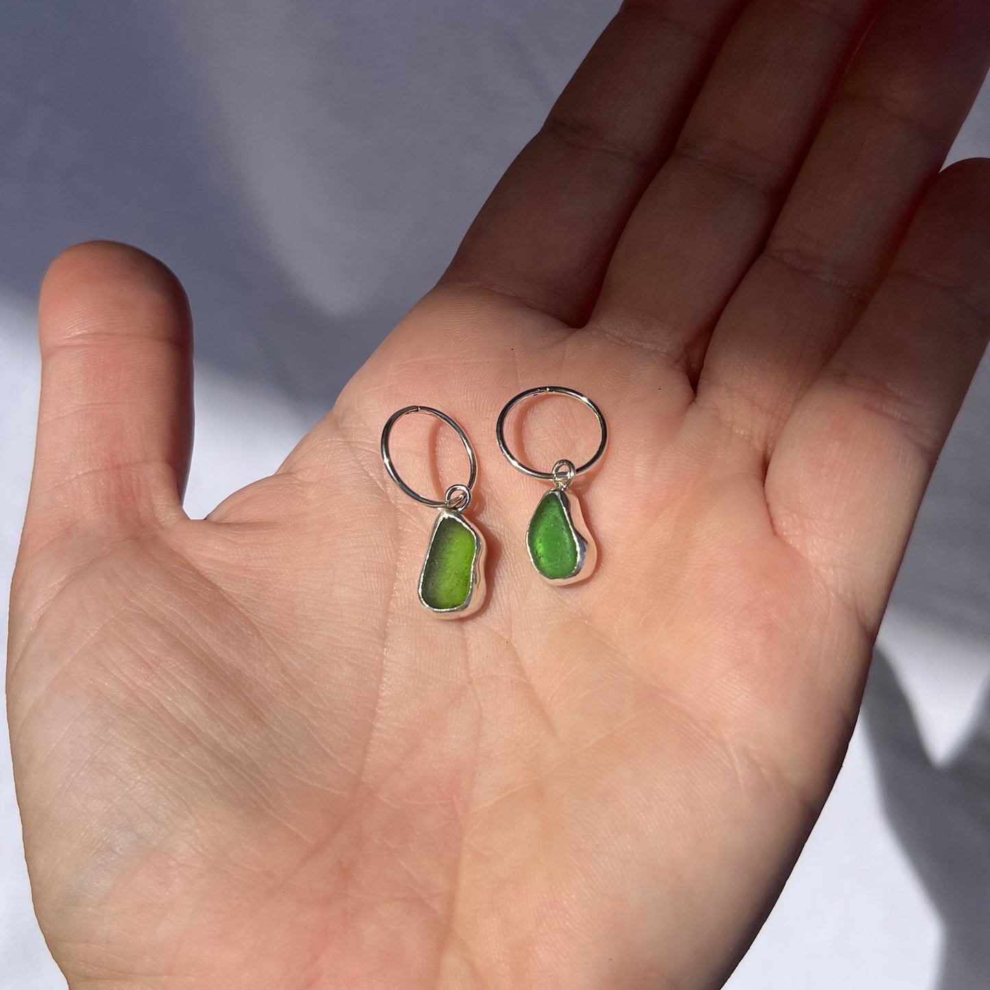 Sea Glass Dangles II