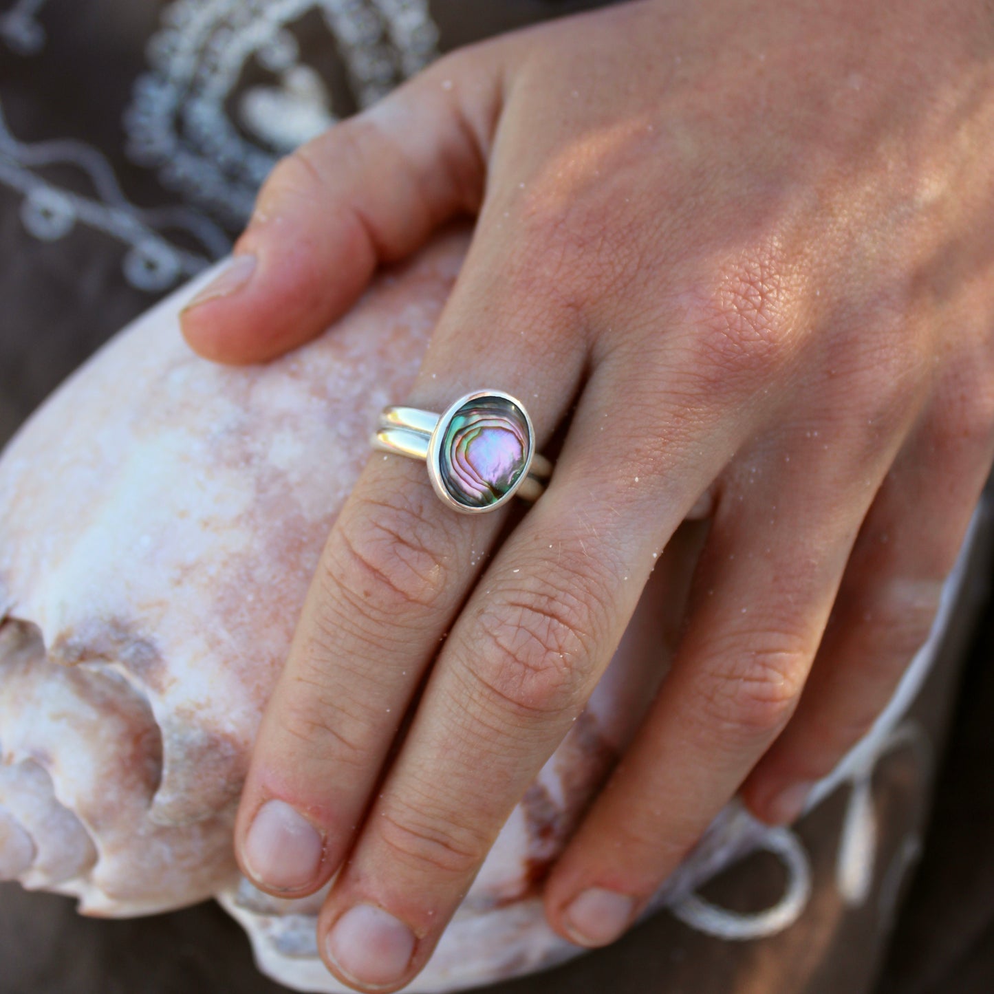 Pāua Double - Size S 1/2