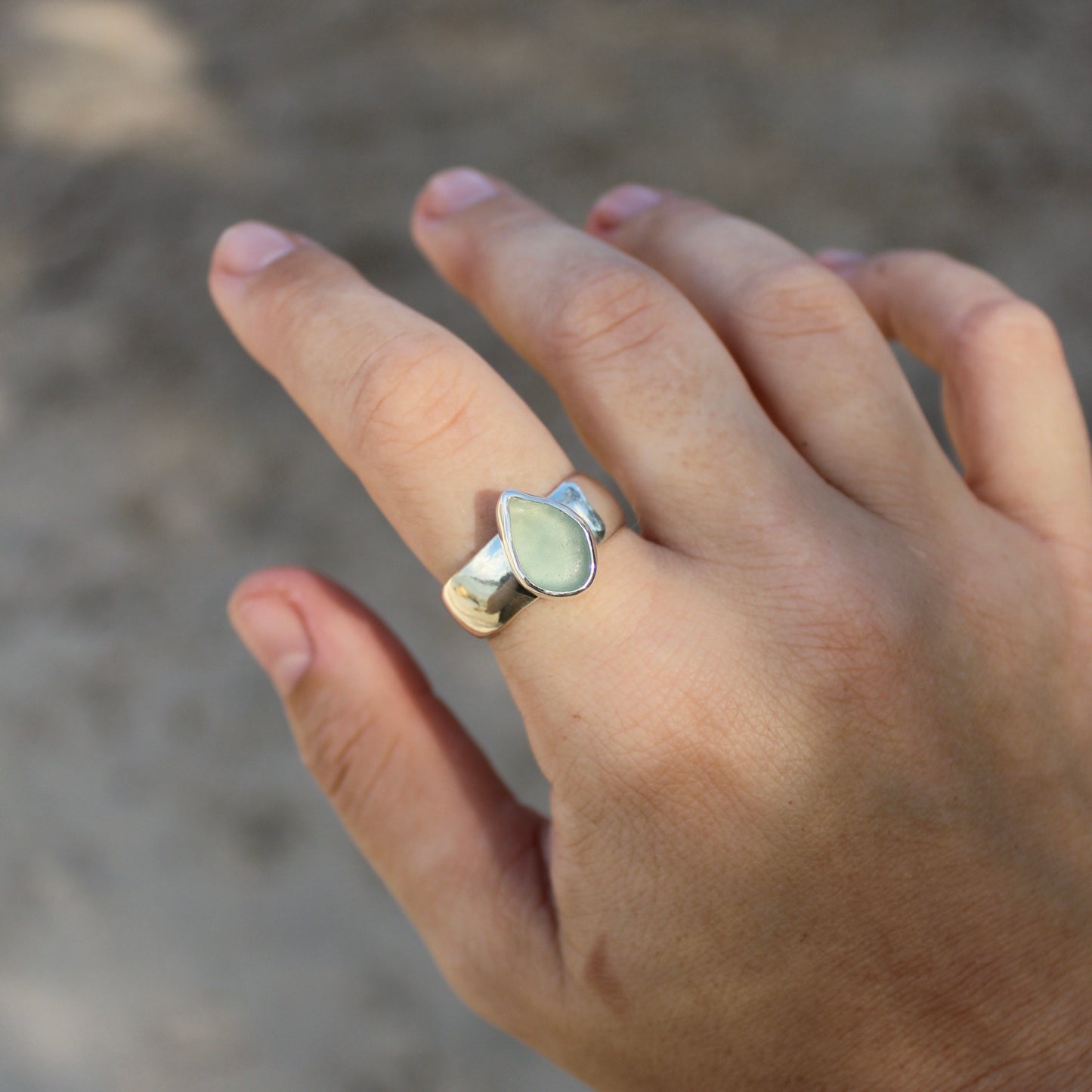 Chunky Sea Glass - Size T 1/2