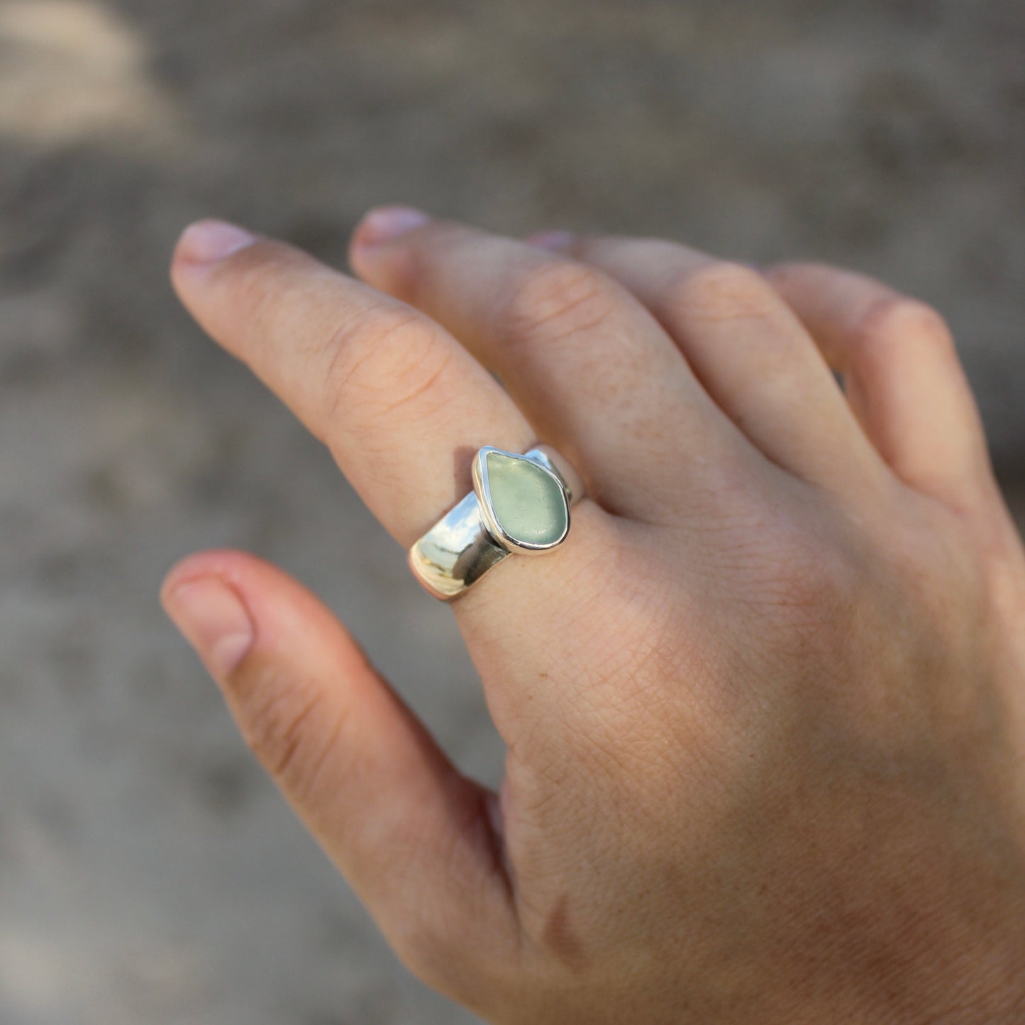 Chunky Sea Glass - Size T 1/2