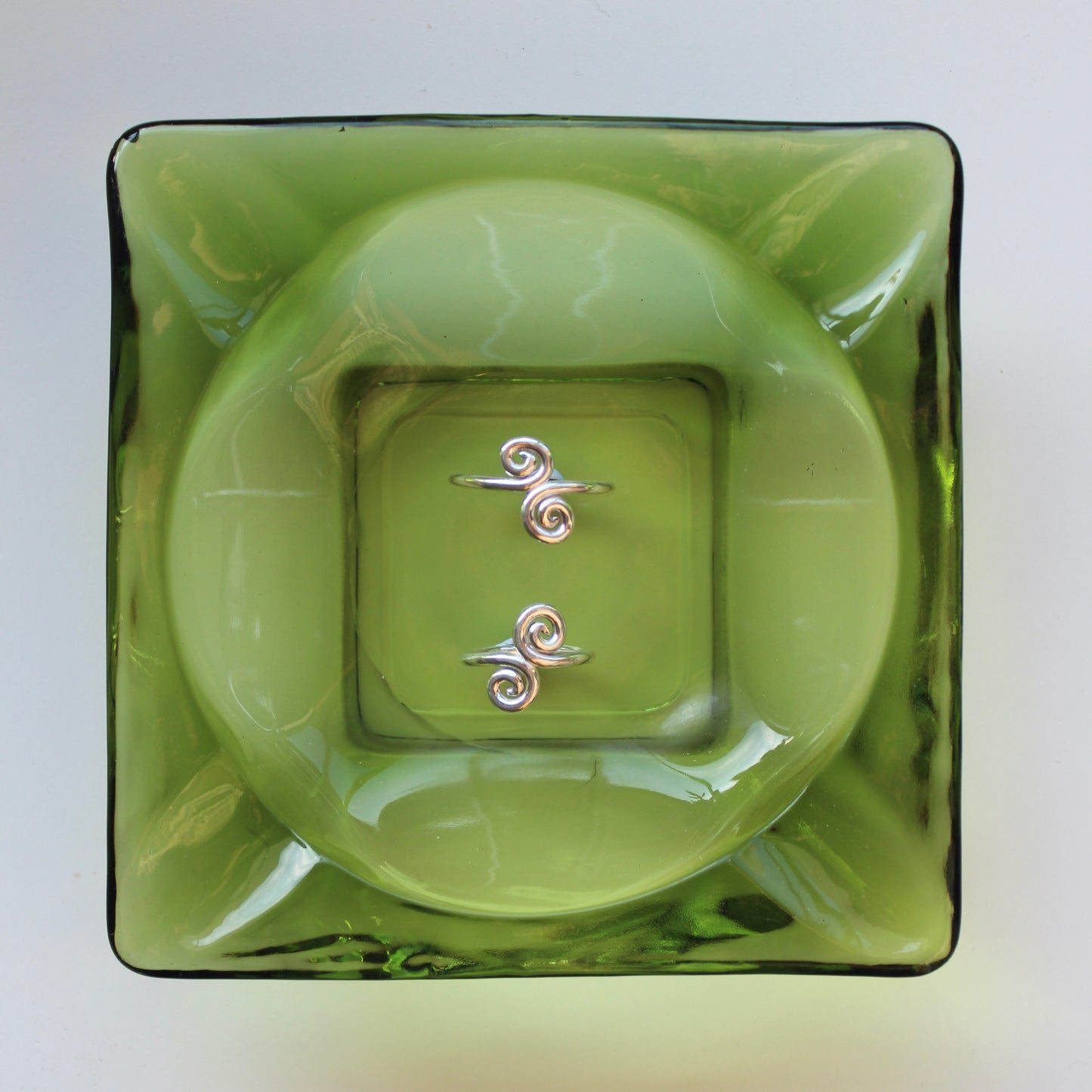 Spiral ring - Size J