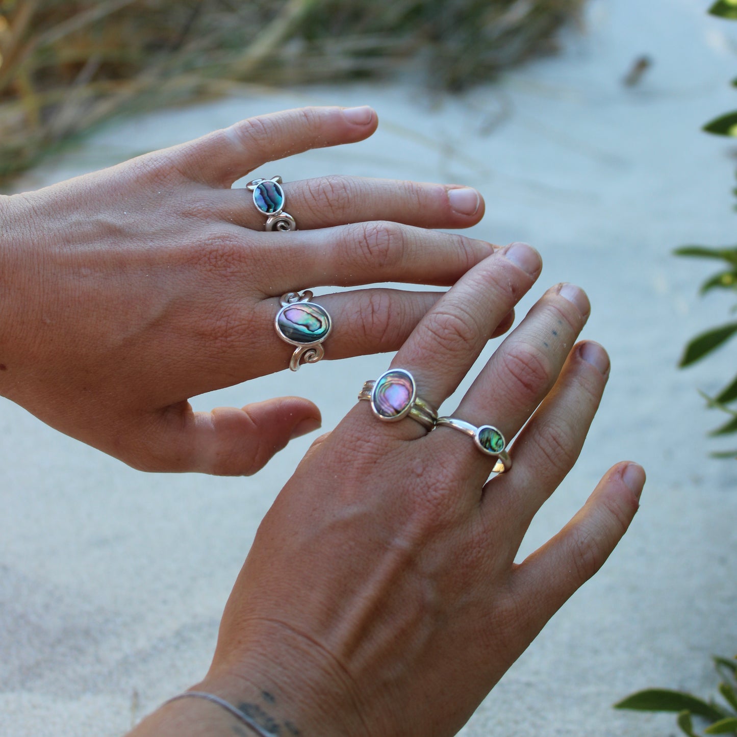 Pāua Double - Size S 1/2