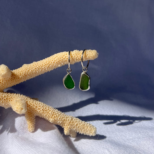 Sea Glass Dangles