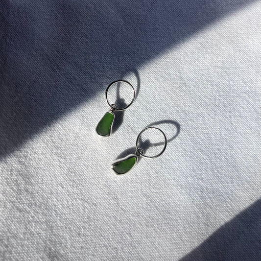 Sea Glass Dangles II