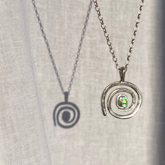 Spiral Galaxy Necklace