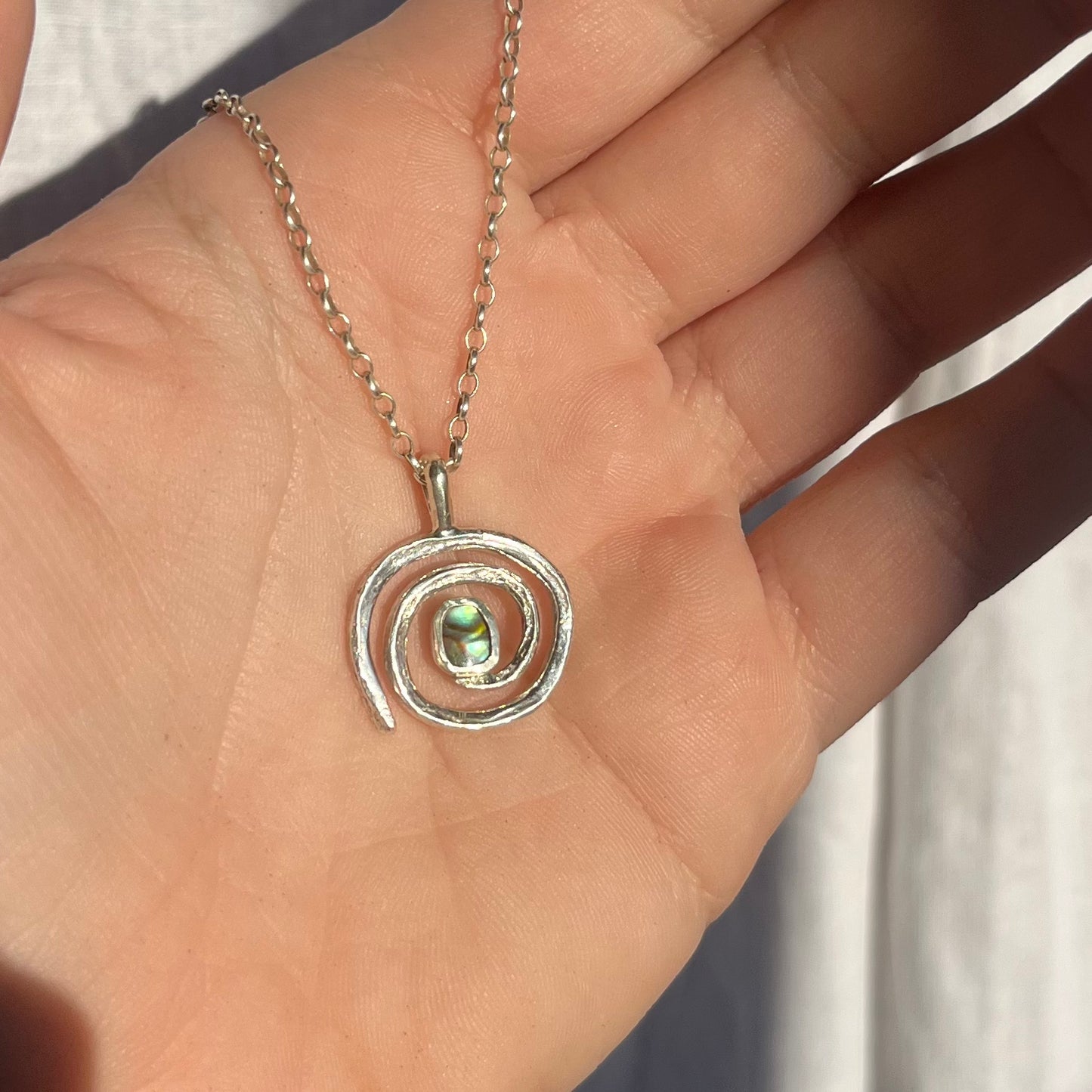 Spiral Galaxy Necklace