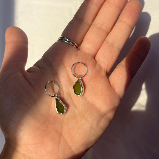 Sea Glass Dangles